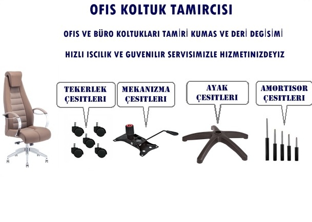 İstanbul Ofis Ve Büro Koltukları Tamiri Bakımı